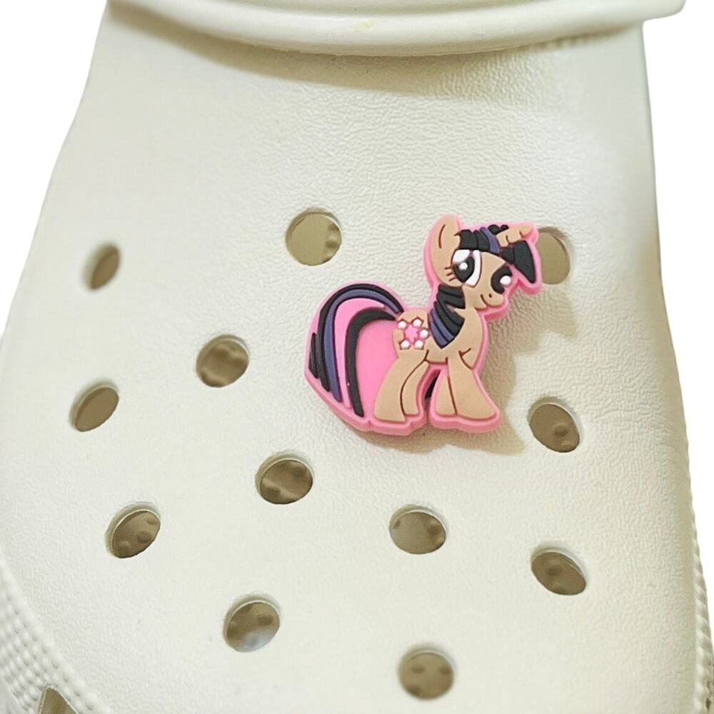 Croc Jibbitz | Twilight Sparkle My Little Pony Shoe Charm | Cute Unicorn